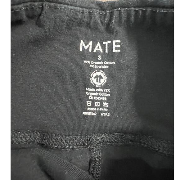 Mate Set Of 2 Stretch Active Shorts Non-Toxic Organic Black/Brown Women's Small - Picture 6 of 6